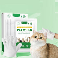 HKM-6496701 Disposable Bath Cleaning Wipes for Dogs and Cats - 5 Pack