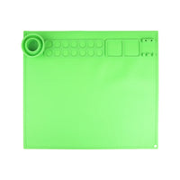 HKM-649683 Waterproof Silicone Drawing Mat for Kids - Foldable DIY Art Mat with Cup