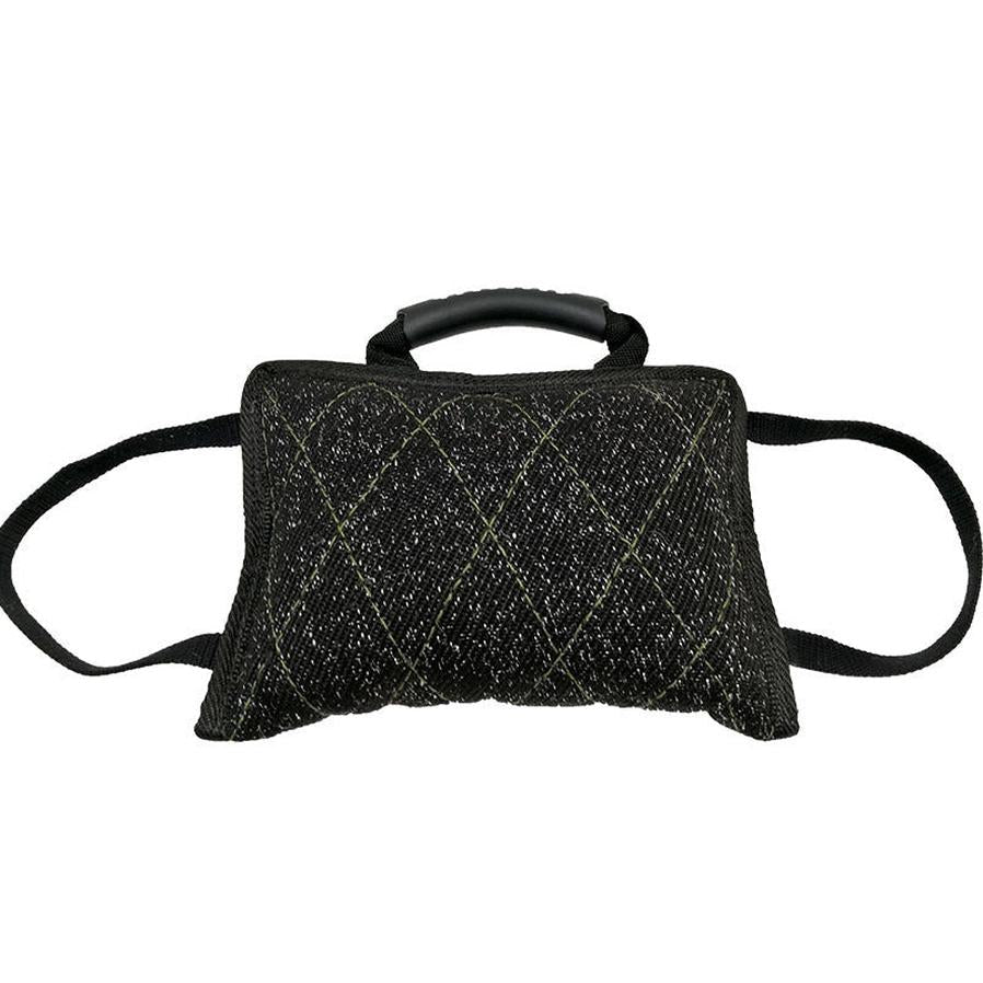 HKM-649747 Durable Dog Biting Pillow made of Coarse Hemp with Thick Double-Layer Nylon Webbing