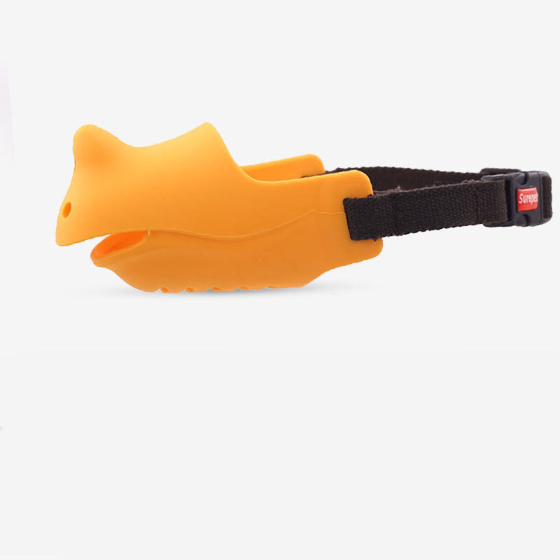 HKM-6498493 Adjustable Silicone Dog Muzzle for Comfortable Breathing - Multiple Sizes Available