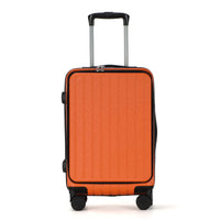 HKM-649939 Custom Logo 4-Wheel ABS Trolley Suitcase with Laptop Compartment for Travel