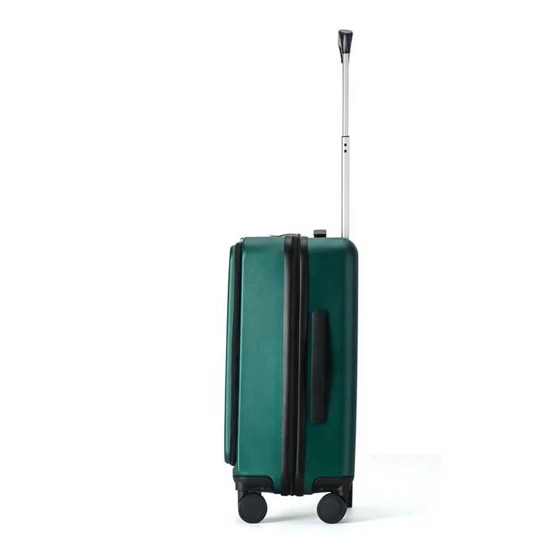 HKM-649939 Custom Logo 4-Wheel ABS Trolley Suitcase with Laptop Compartment for Travel