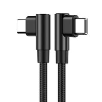 HKM-649939 Type-C Nylon Braided Fast Charging Data Cable - 2m Length, 60W Output