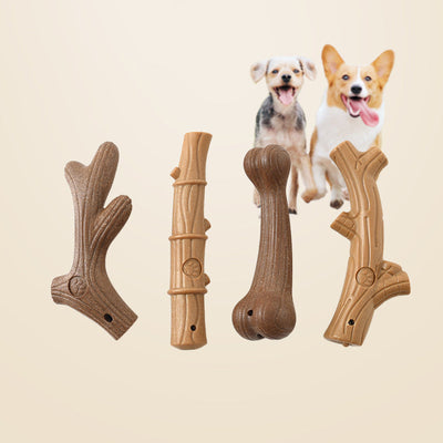 HKM-6503229 Durable Dog Chew Toy for Teeth Cleaning and Anxiety Relief, Interactive Molar Training Accessory