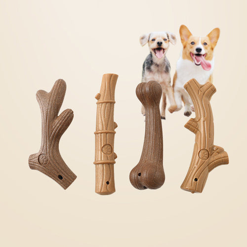 HKM-6503229 Durable Dog Chew Toy for Teeth Cleaning and Anxiety Relief, Interactive Molar Training Accessory