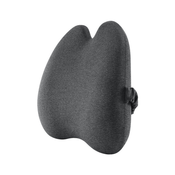 HKM-650387 Memory Foam Lumbar Support Cushion - Modern Design for Office and Home Use in Dark Gray, Light Gray, and Pink