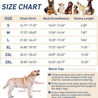 HKM-6505149 Dog Healing Support Sleeve for Front Leg - Comfortable Elbow Wrap for Licking Prevention