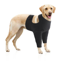 HKM-6505149 Dog Healing Support Sleeve for Front Leg - Comfortable Elbow Wrap for Licking Prevention
