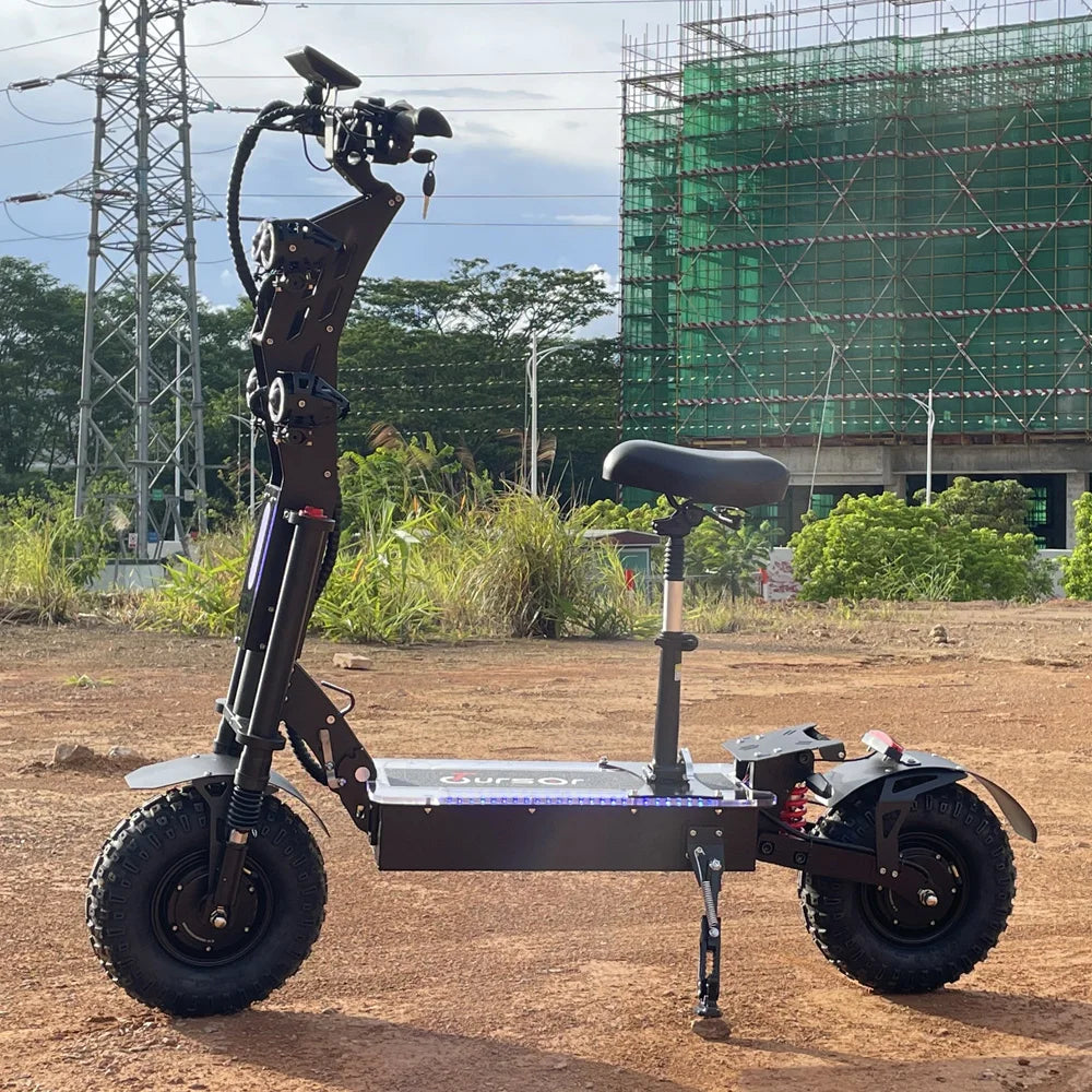 HKM-650579 14-inch Electric Scooter for Adults, Foldable, 8000W, 70-130KM Range, Max Speed <50km/h, Designed for Urban Commuting