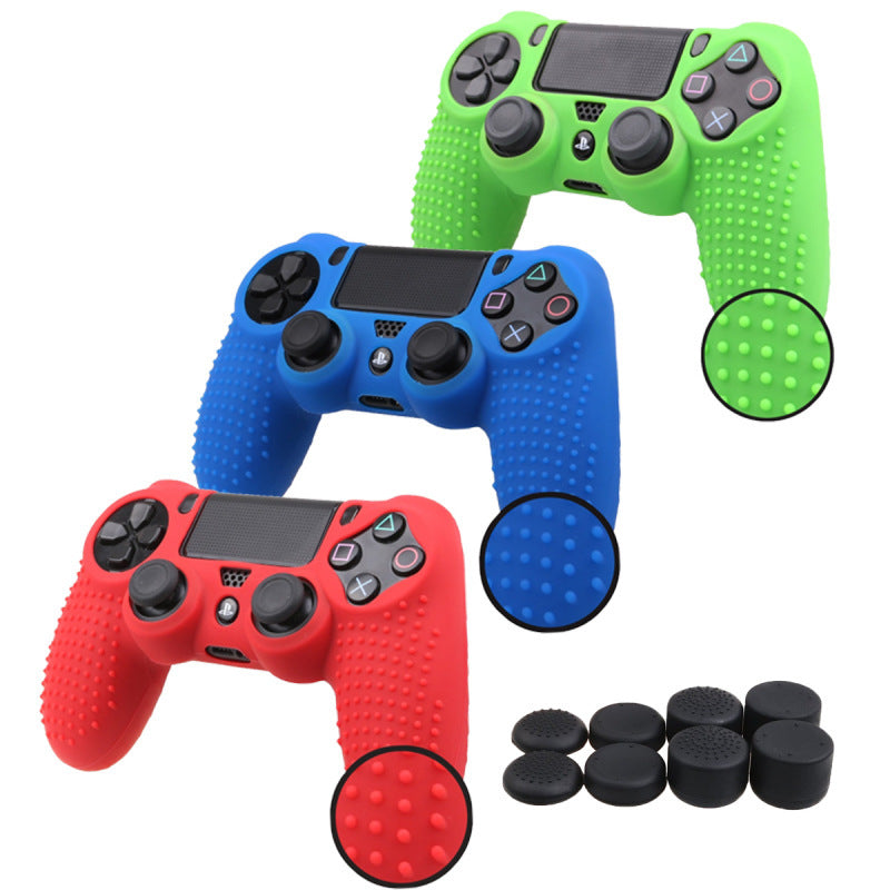 HKM-650579 Non-Slip Silicone Cover for PS4 DualShock 4, Pro & Slim Controllers with Joystick Grips