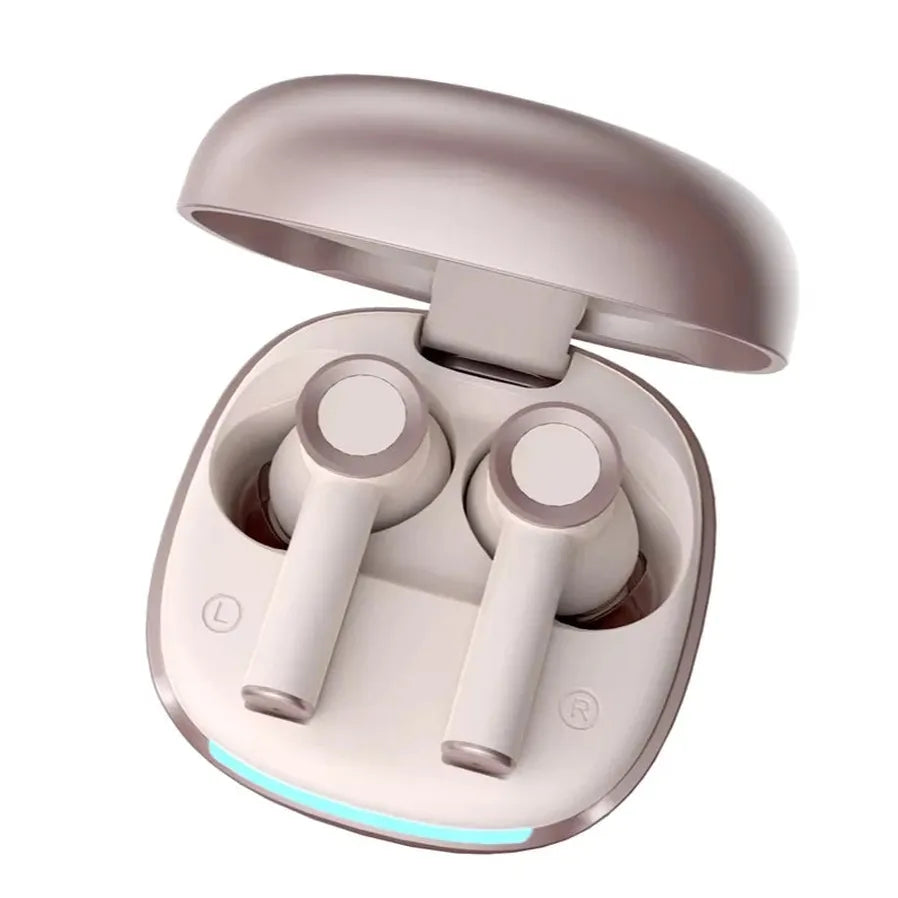 HKM-650707 Wireless Bluetooth V6.0 In-Ear Earbuds with ENC+ANC and LED Battery Indicator