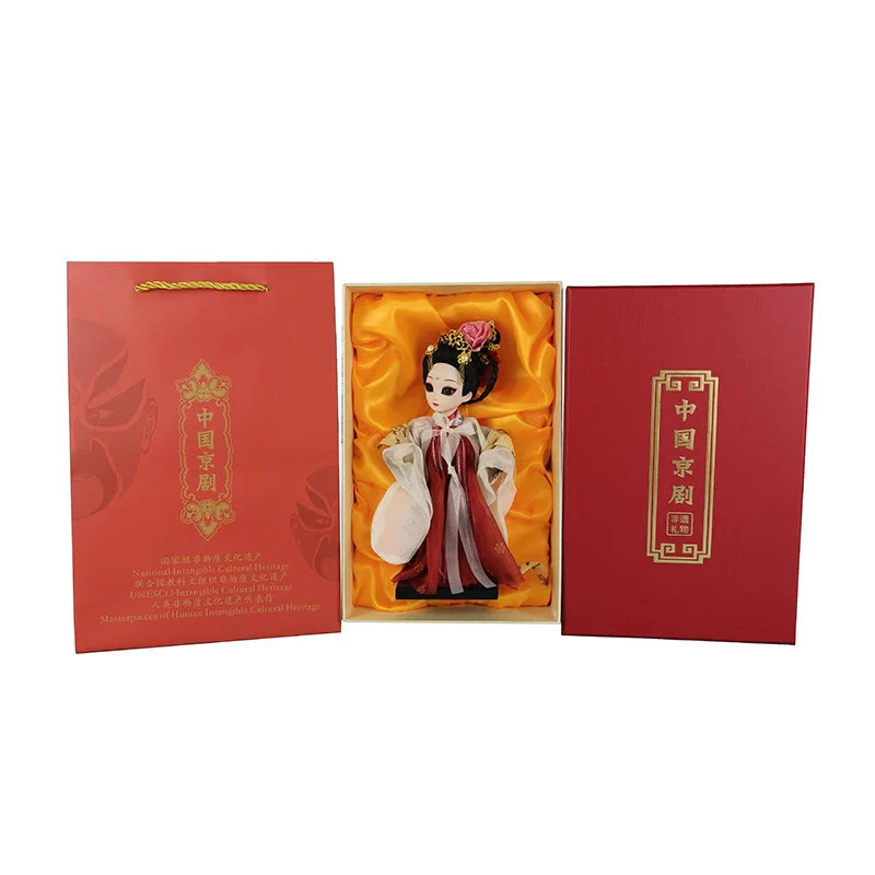 HKM-650835 Metal Silk Action Figure of Yang Guifei - Movable Miniature Gift