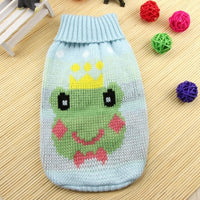 HKM-6508733 Knitted Wool Winter Sweater for Small Dogs - Multiple Sizes Available