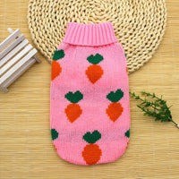 HKM-6508733 Knitted Wool Winter Sweater for Small Dogs - Multiple Sizes Available
