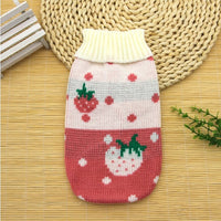 HKM-6508733 Knitted Wool Winter Sweater for Small Dogs - Multiple Sizes Available