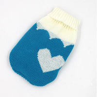 HKM-6508733 Knitted Wool Winter Sweater for Small Dogs - Multiple Sizes Available