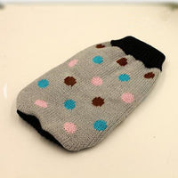 HKM-6508733 Knitted Wool Winter Sweater for Small Dogs - Multiple Sizes Available