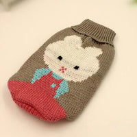 HKM-6508733 Knitted Wool Winter Sweater for Small Dogs - Multiple Sizes Available