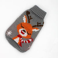 HKM-6508733 Knitted Wool Winter Sweater for Small Dogs - Multiple Sizes Available