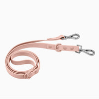 HKM-6510141 Multi-functional Double-Leash for Pet Walking - Durable PVC-Coated Webbing in Various Colors