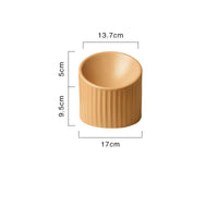 HKM-6510525 Ceramic Cat Bowl for Elderly Pets ¨C Ideal for Tea Drinking