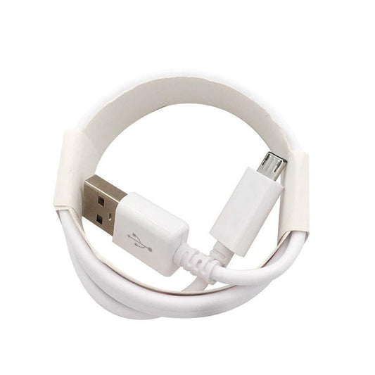 HKM-651091 Micro USB Charging Data Cable for Android Phones - 1m Length, White