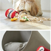 HKM-6511165 Ramen Smell Interactive Pet Toy for Engaging Playtime and Fun