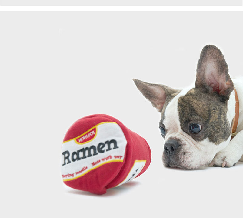 HKM-6511165 Ramen Smell Interactive Pet Toy for Engaging Playtime and Fun