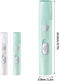 HKM-6511805 Electric Pet Nail Clipper and Grinder with Ergonomic Stainless Steel Design