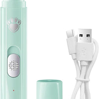 HKM-6511805 Electric Pet Nail Clipper and Grinder with Ergonomic Stainless Steel Design
