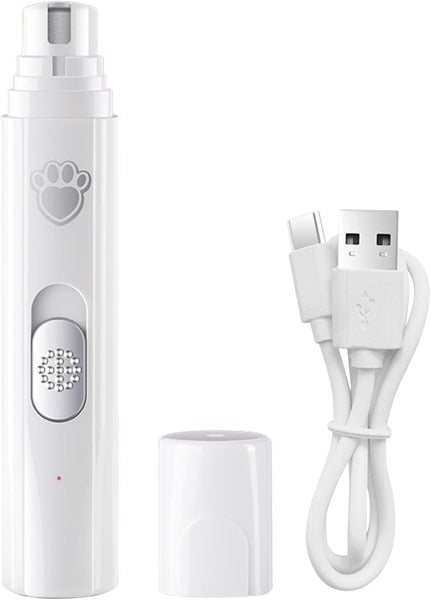 HKM-6511805 Electric Pet Nail Clipper and Grinder with Ergonomic Stainless Steel Design