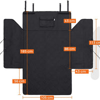 HKM-6512189 Eco-Friendly Oxford Cloth Car Trunk Pet Travel Mat 105x185cm for Dogs