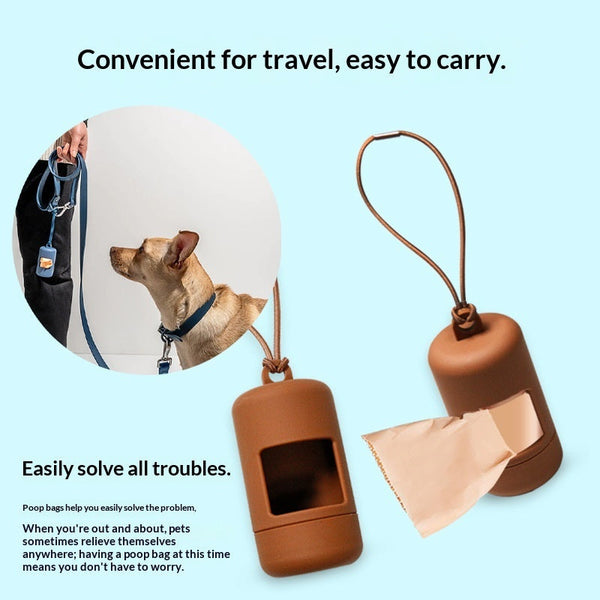 HKM-6512573 Portable Dog Poop Bag Dispenser – Multiple Colors Available
