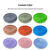 HKM-6514109 Silicone Suction Cup Dog Bowl for Anti-Choking and High-Temperature Resistance