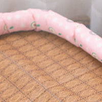 HKM-6514365 Cozy Indoor Linen Pet Bed - Multiple Sizes for Cats and Small Dogs