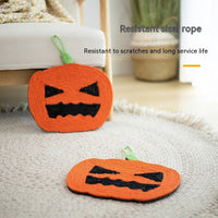 HKM-6516285 Pumpkin Cat Scratching Pad - EVA Sisal Hemp Rope, Anti-Scratching Design