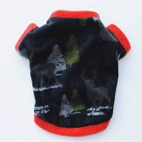 HKM-6520253 Cozy Fleece Christmas Pet Costume for All Breeds