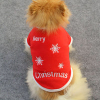 HKM-6520253 Cozy Fleece Christmas Pet Costume for All Breeds