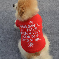 HKM-6520253 Cozy Fleece Christmas Pet Costume for All Breeds