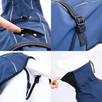 HKM-6520509 Waterproof Cold-proof Cotton Dog Undershirt with Elastic Fabric and Velvet Lining