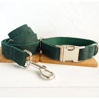 HKM-6523837 Adjustable Pet Collar and Bow Traction Set for XS to XL Sizes