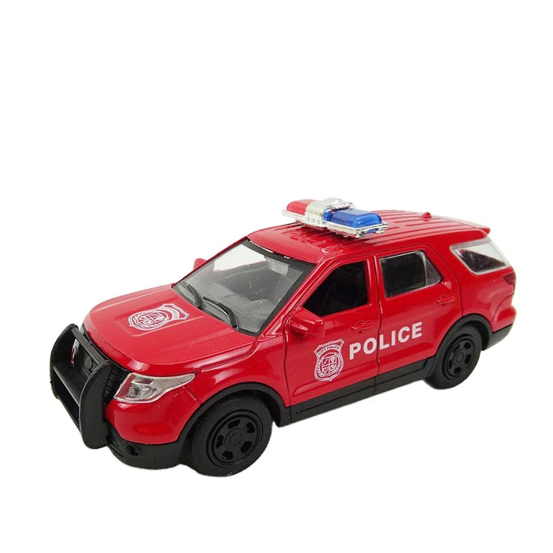 HKM-652499 Metal Pull Back Diecast Car Toy for Ages 2-7, Scale 1:32, Window Box Packaging