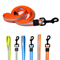 HKM-6525629 Reflective Dog Leash Set with Waterproof and Odor-Resistant Material for Enhanced Nighttime Visibility