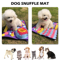 HKM-6526653 Sniffing Pad for Dogs - 70x50cm Needle Felt Cloth Interactive Toy