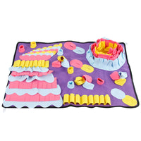HKM-6526653 Sniffing Pad for Dogs - 70x50cm Needle Felt Cloth Interactive Toy
