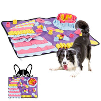 HKM-6526653 Sniffing Pad for Dogs - 70x50cm Needle Felt Cloth Interactive Toy