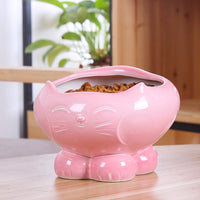 HKM-6527677 Automatic Cat Feeder and Water Dispenser - 19x10.5x20 cm Resin Design