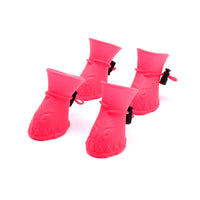 HKM-6528445 Non-Slip Silica Gel Dog Shoes for Puppies - Multiple Colors Available