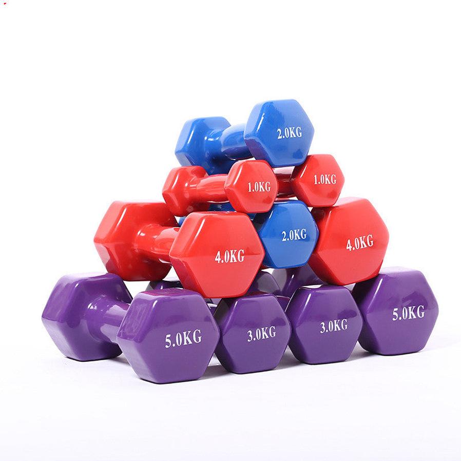 HKM-652883 Colorful Fitness Dumbbells for Home Workouts and Strength Training
