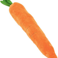HKM-6529085 Soft Squeaky Carrot-Shaped Plush Toy for Dogs - Bite-Resistant & Comfortable
